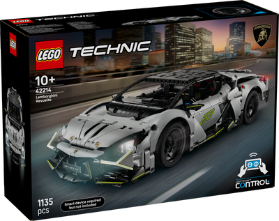 LEGO 42214 Technic Lamborghini Revuelto Super Sports Car Set STEM Building Toy