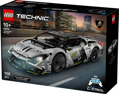 LEGO 42214 Technic Lamborghini Revuelto Super Sports Car Set STEM Building Toy