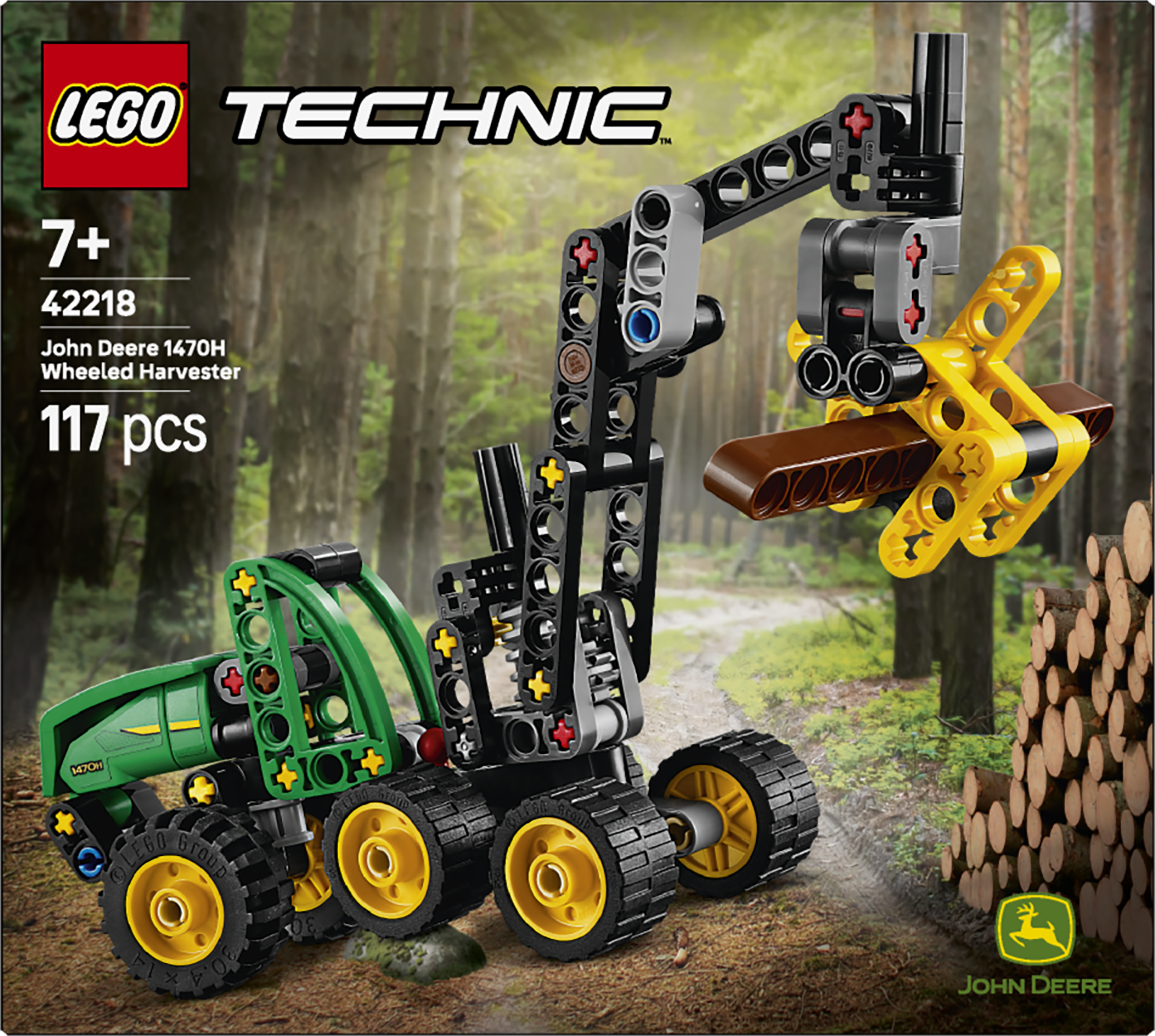 LEGO 42218 Technic John Deere 1470H Wheeled Harvester