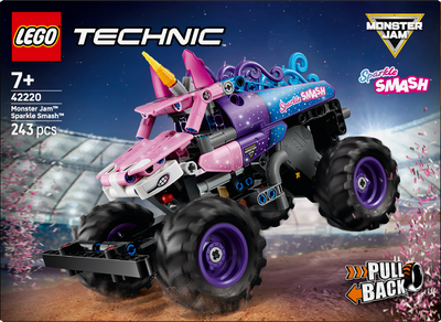 LEGO 42220 Technic Monster Jam Sparkle Smash PullBack