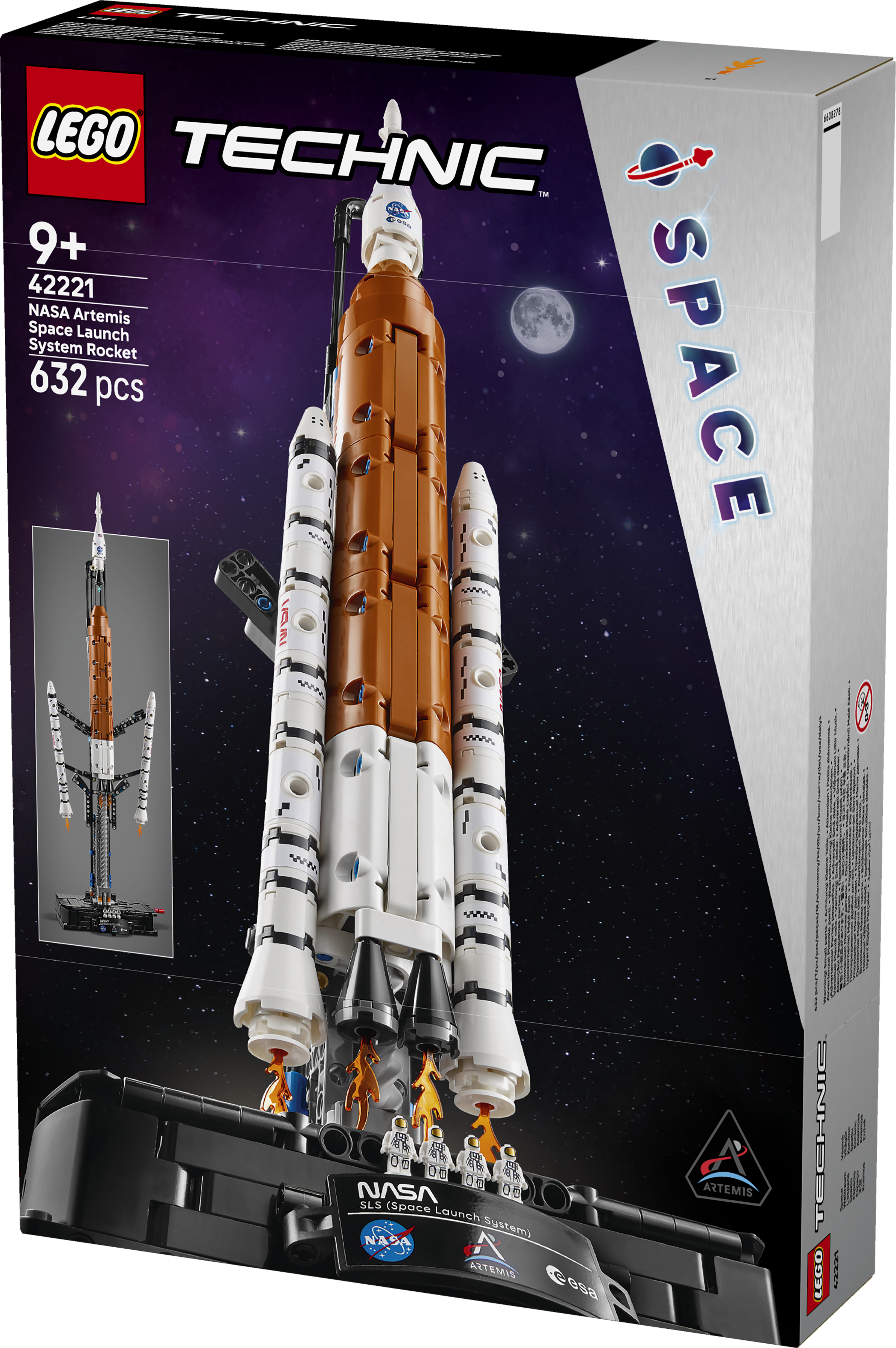 LEGO 42221 Technic NASA Artemis Space Launch System Rocket