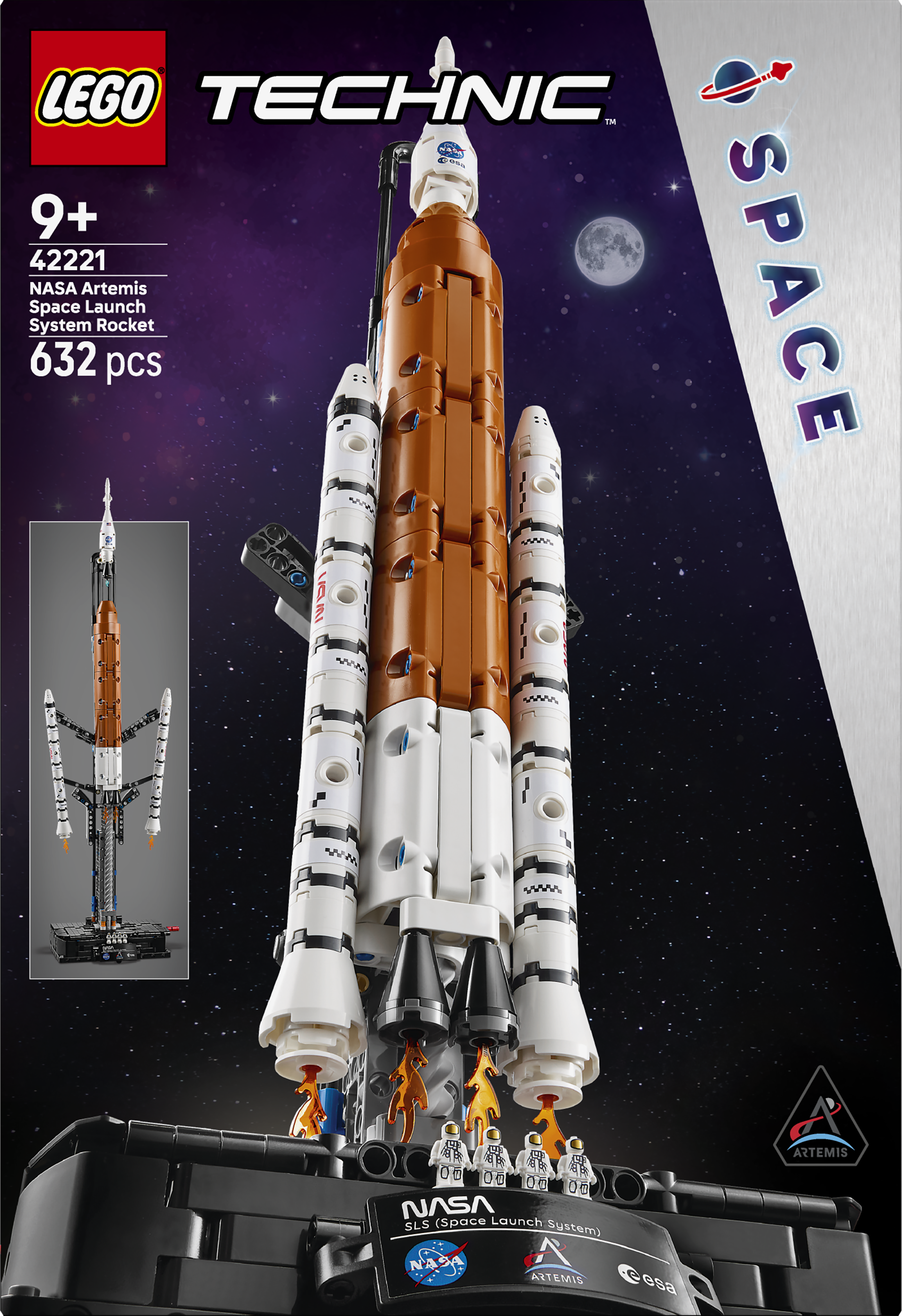 LEGO 42221 Technic NASA Artemis Space Launch System Rocket