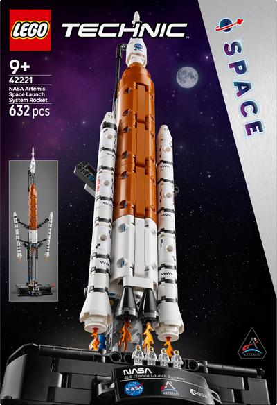 LEGO 42221 Technic NASA Artemis Space Launch System Rocket