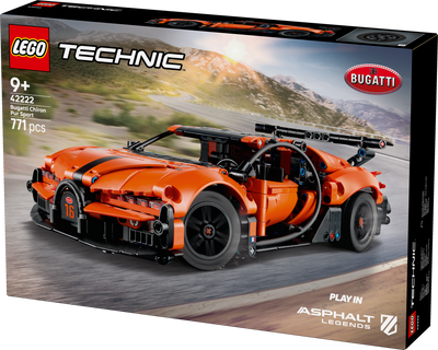 LEGO 42222 Technic Bugatti Chiron Pur Sport Hypercar