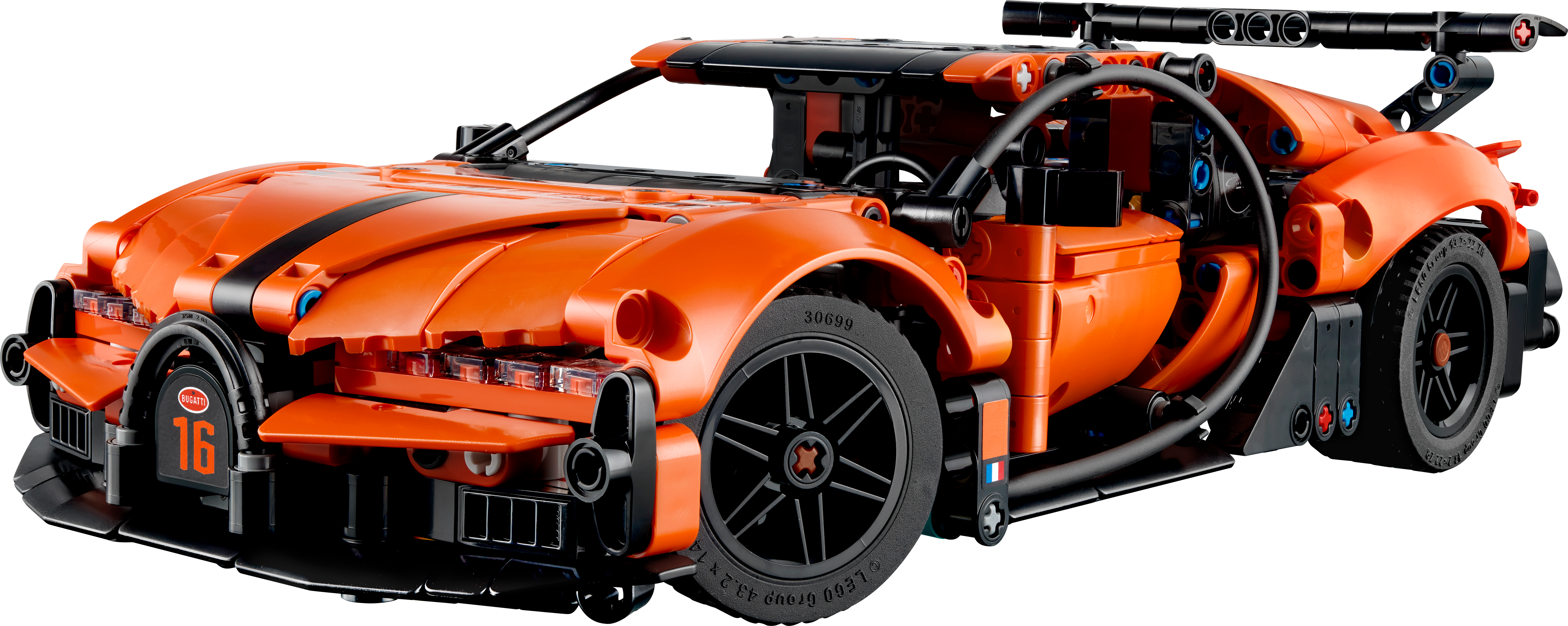 LEGO 42222 Technic Bugatti Chiron Pur Sport Hypercar