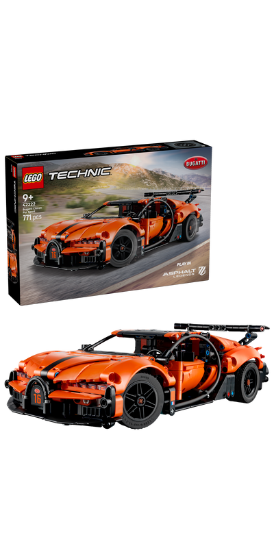 LEGO 42222 Technic Bugatti Chiron Pur Sport Hypercar
