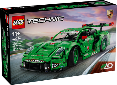 LEGO 42224 Technic Porsche 911 GT3 R REXY AO Racing Car