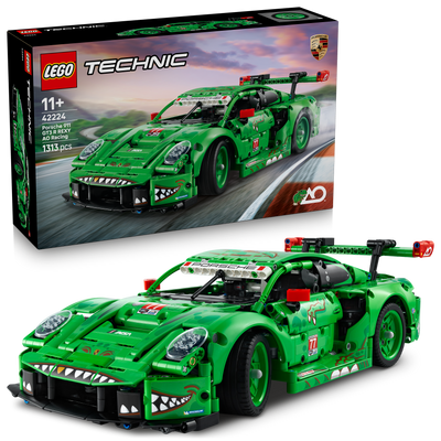LEGO 42224 Technic Porsche 911 GT3 R REXY AO Racing Car