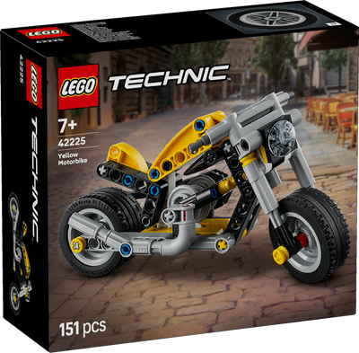 LEGO 42225 Yellow Motorbike