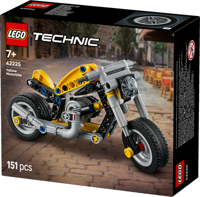 LEGO 42225 Yellow Motorbike