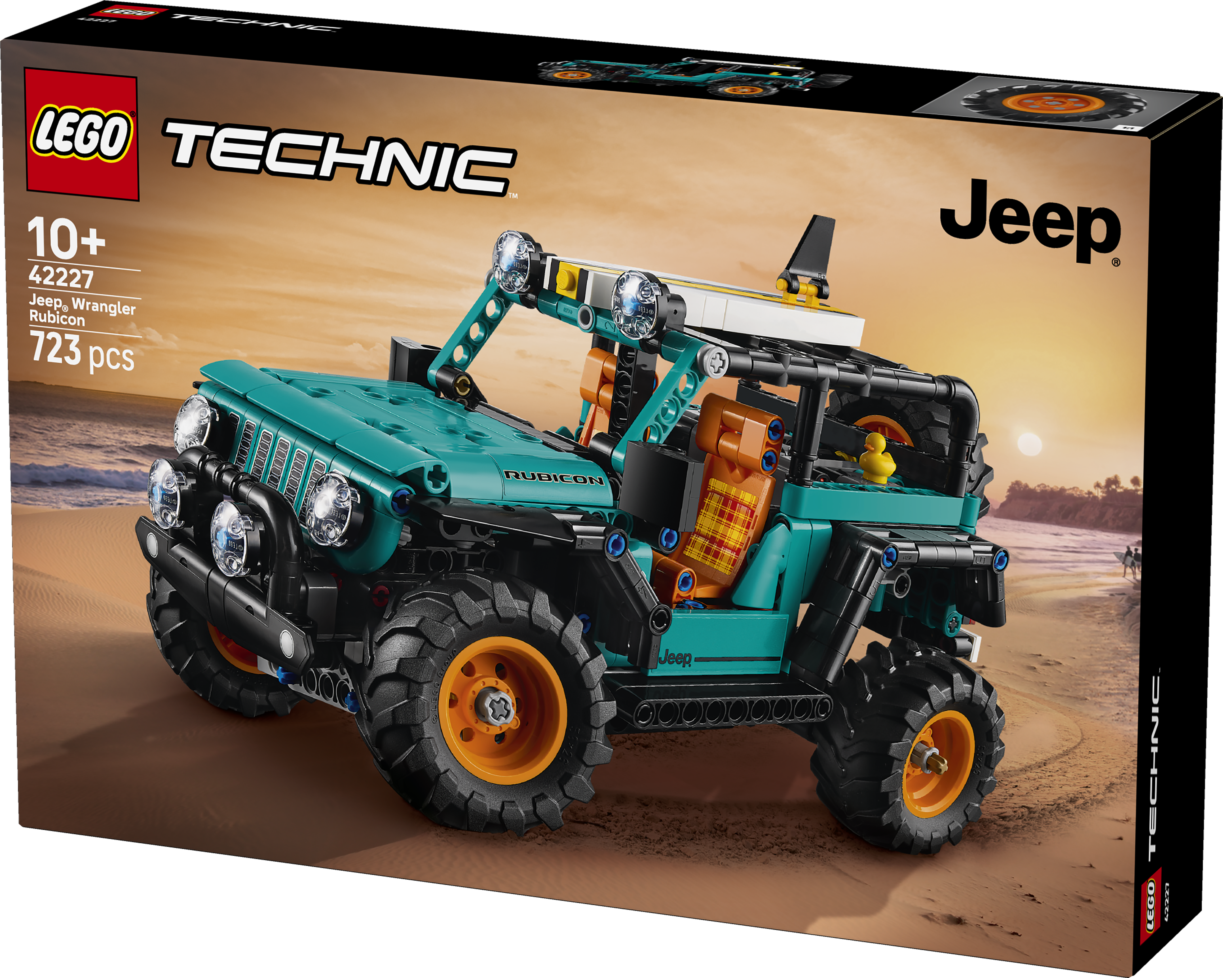 LEGO 42227 Jeep Wrangler Rubicon SUV