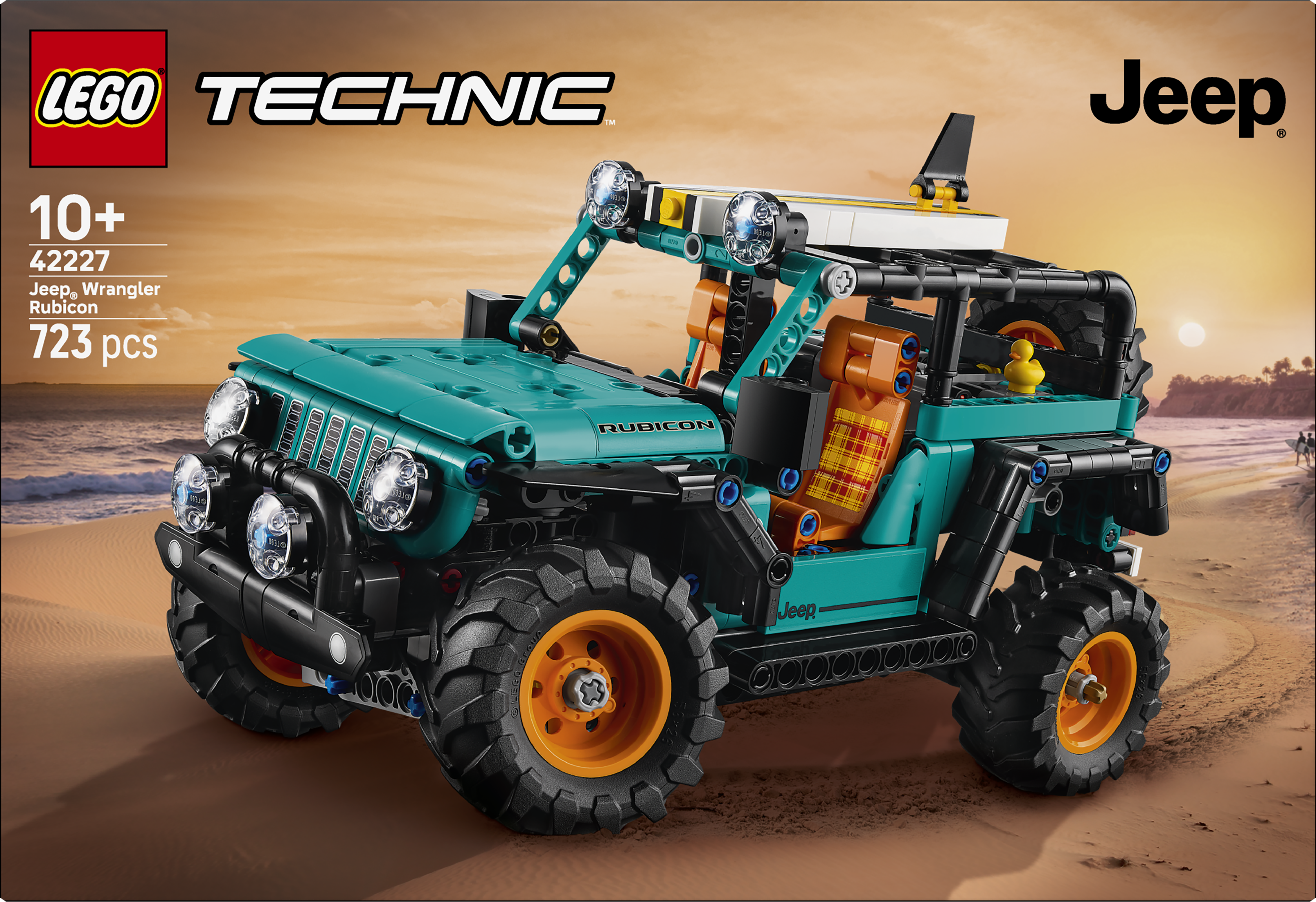 LEGO 42227 Jeep Wrangler Rubicon SUV