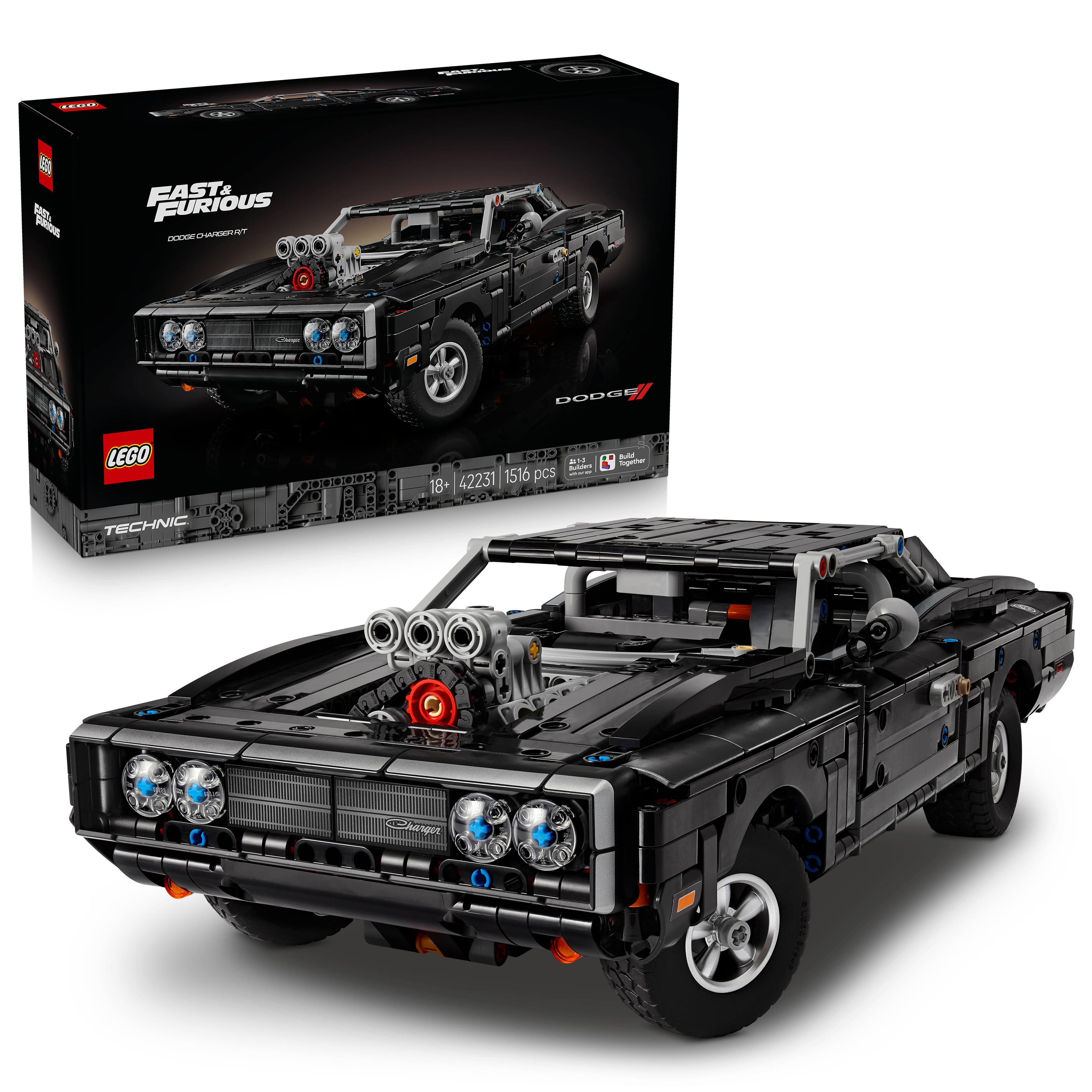 LEGO 42231 Technic™ Fast and Furious Dodge Charger R/T Car