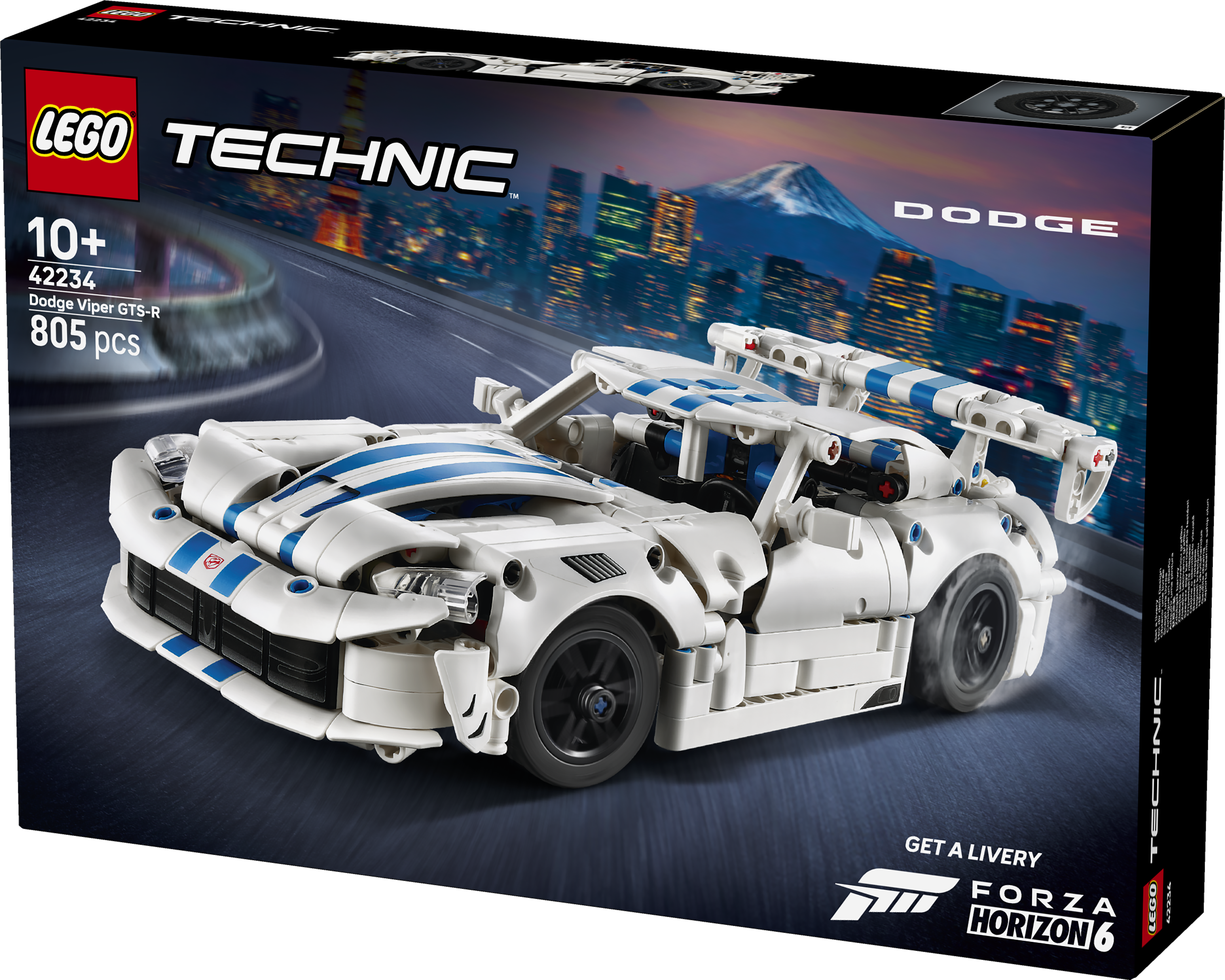 LEGO 42234 Technic Dodge Viper GTS-R Sports Car