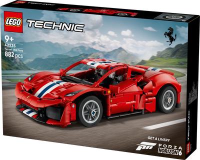 LEGO 42235 Technic Ferrari 488 Pista Car Building Toy