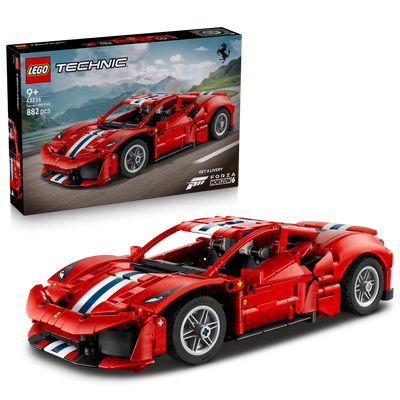 LEGO 42235 Technic Ferrari 488 Pista Car Building Toy