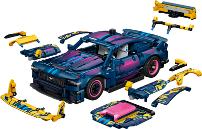 LEGO 42236 Technic Custom Garage Ford Mustang GT Car Toy
