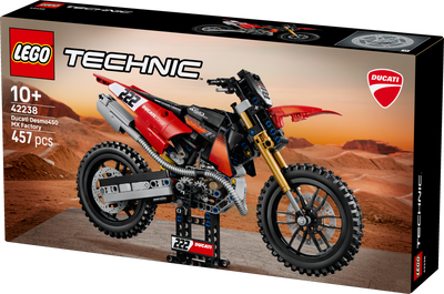 LEGO 42238 Technic Ducati Desmo450 MX Factory Motorcycle