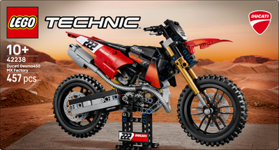 LEGO 42238 Technic Ducati Desmo450 MX Factory Motorcycle