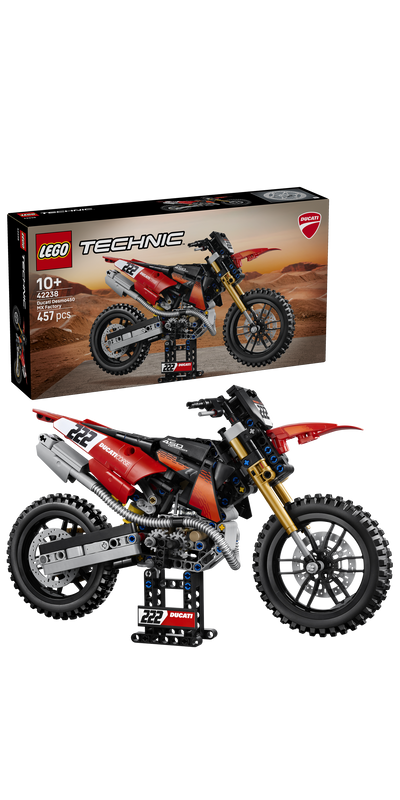 LEGO 42238 Technic Ducati Desmo450 MX Factory Motorcycle