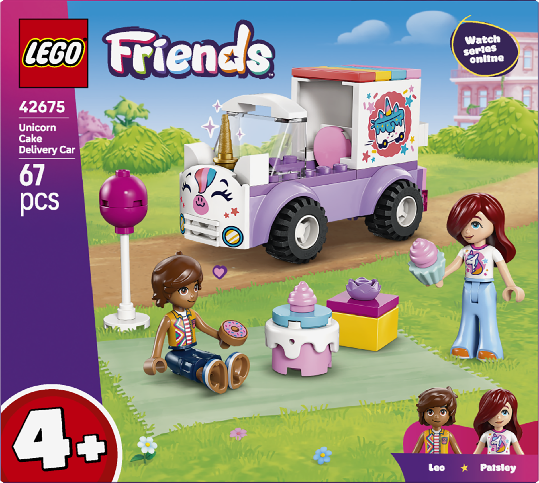 LEGO 42675 Friends Unicorn Cake Delivery Car