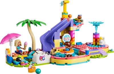 LEGO 42676 Friends Fun Water Park Day Building Toy Playset