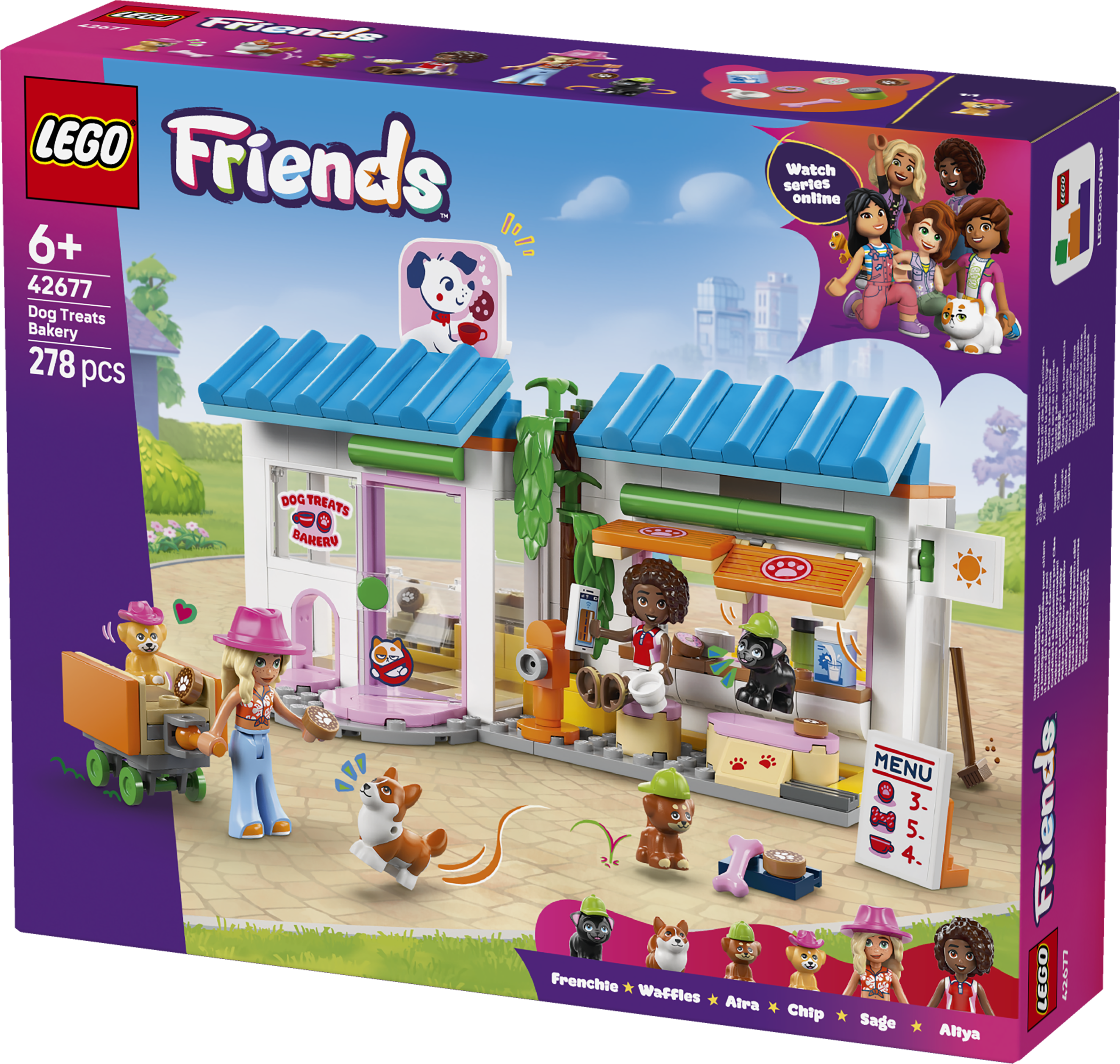LEGO 42677 Friends Dog Treats Bakery