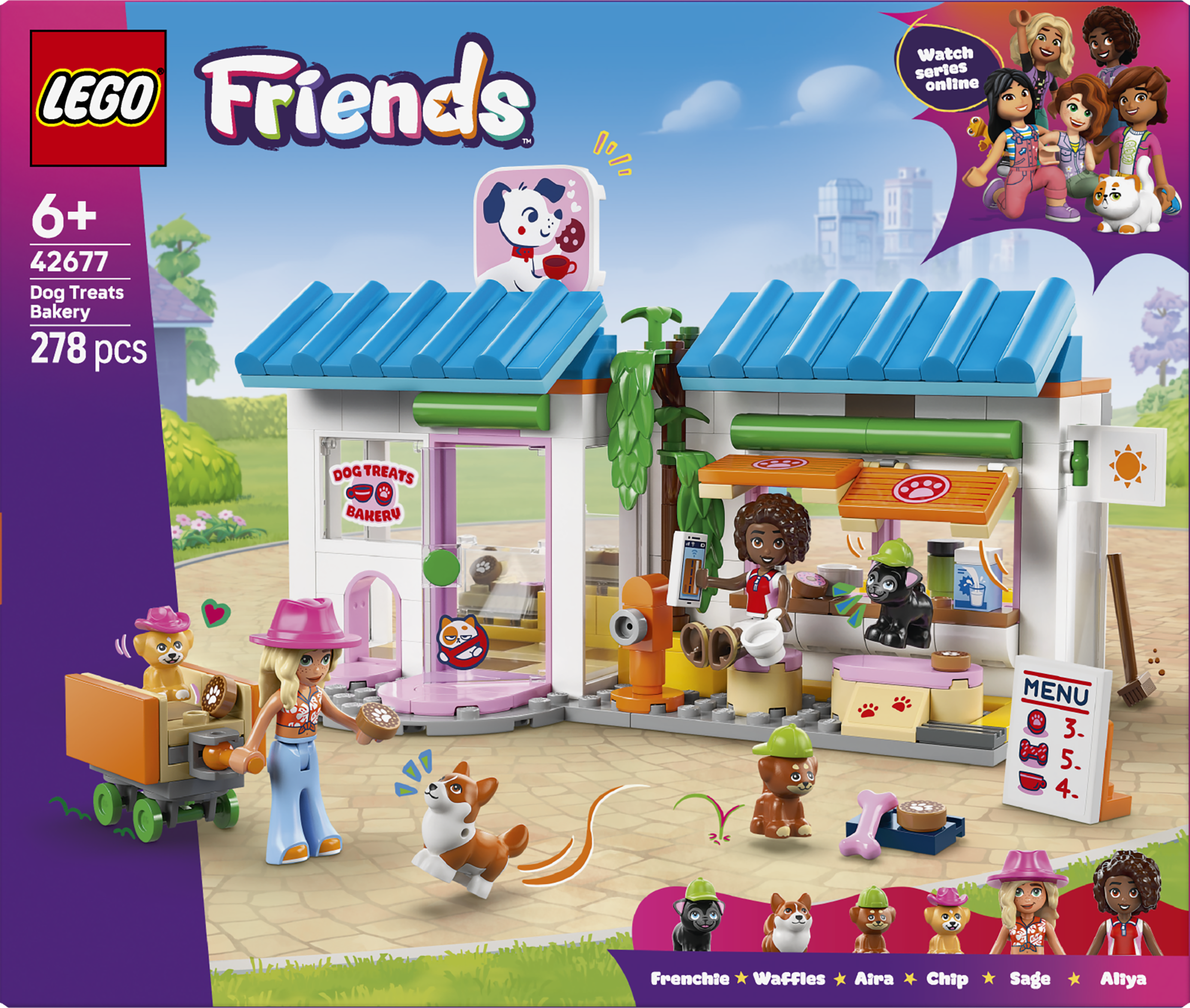 LEGO 42677 Friends Dog Treats Bakery