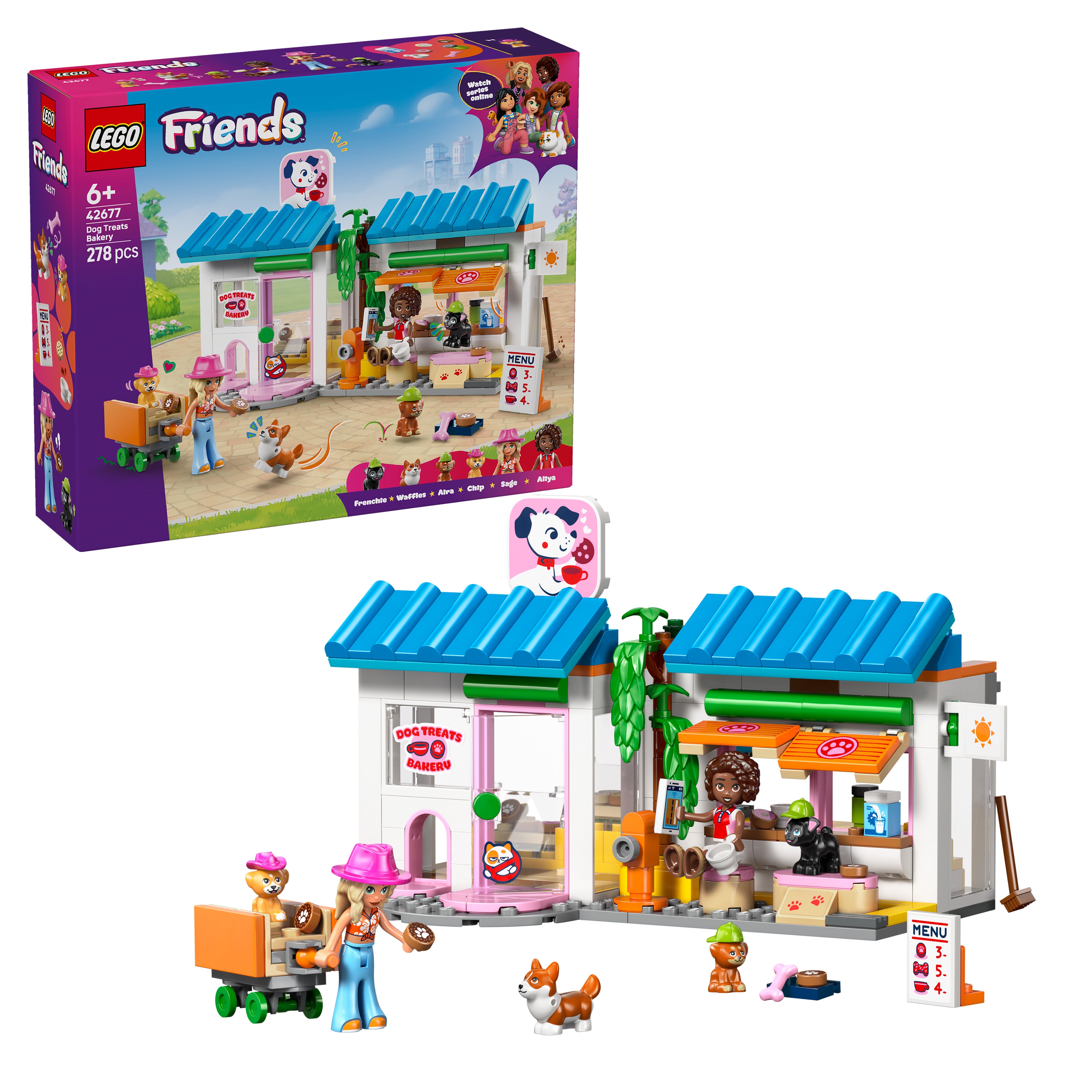 LEGO 42677 Friends Dog Treats Bakery