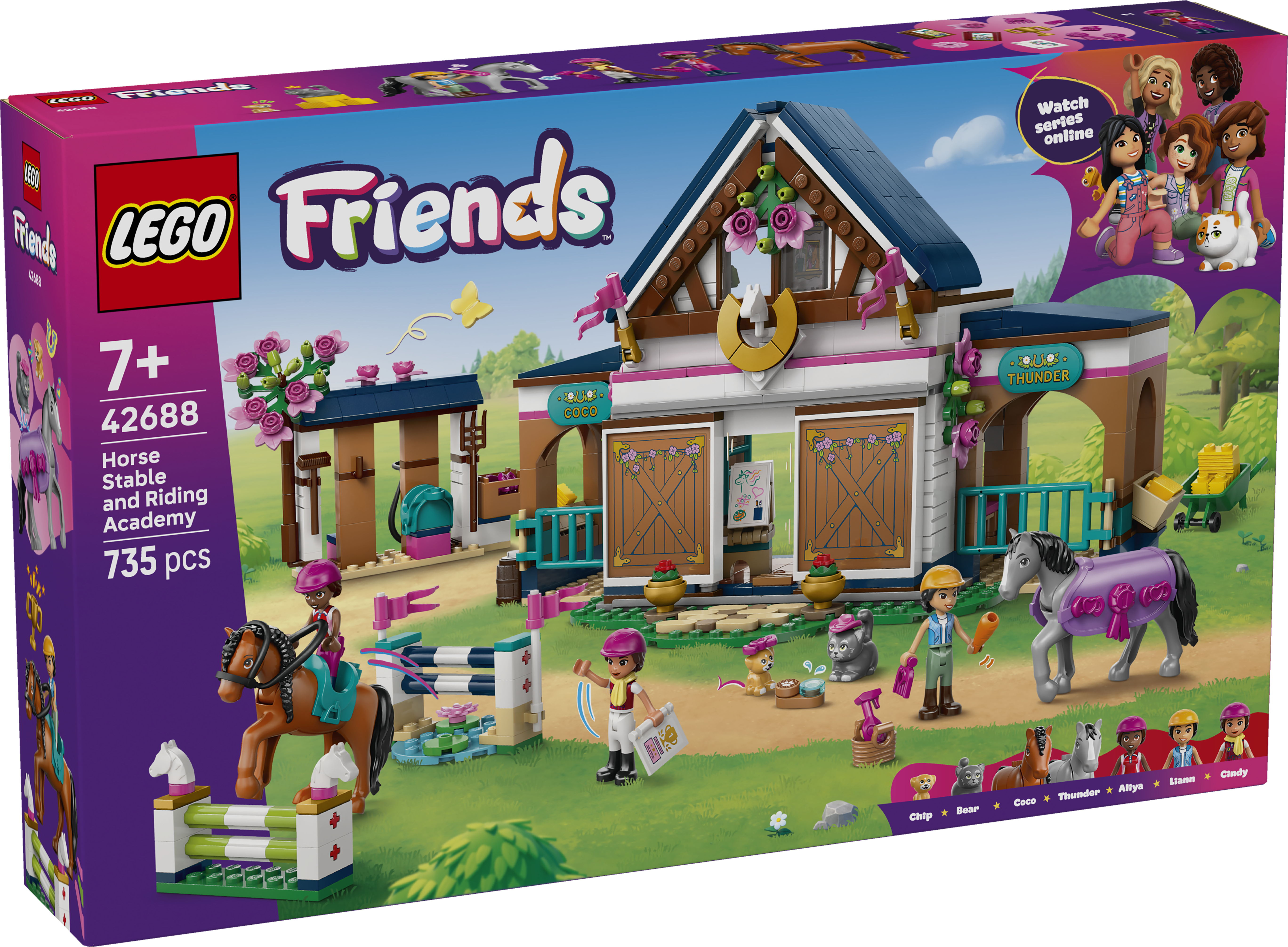 LEGO 42688 Friends Horse Stable and Riding Academy