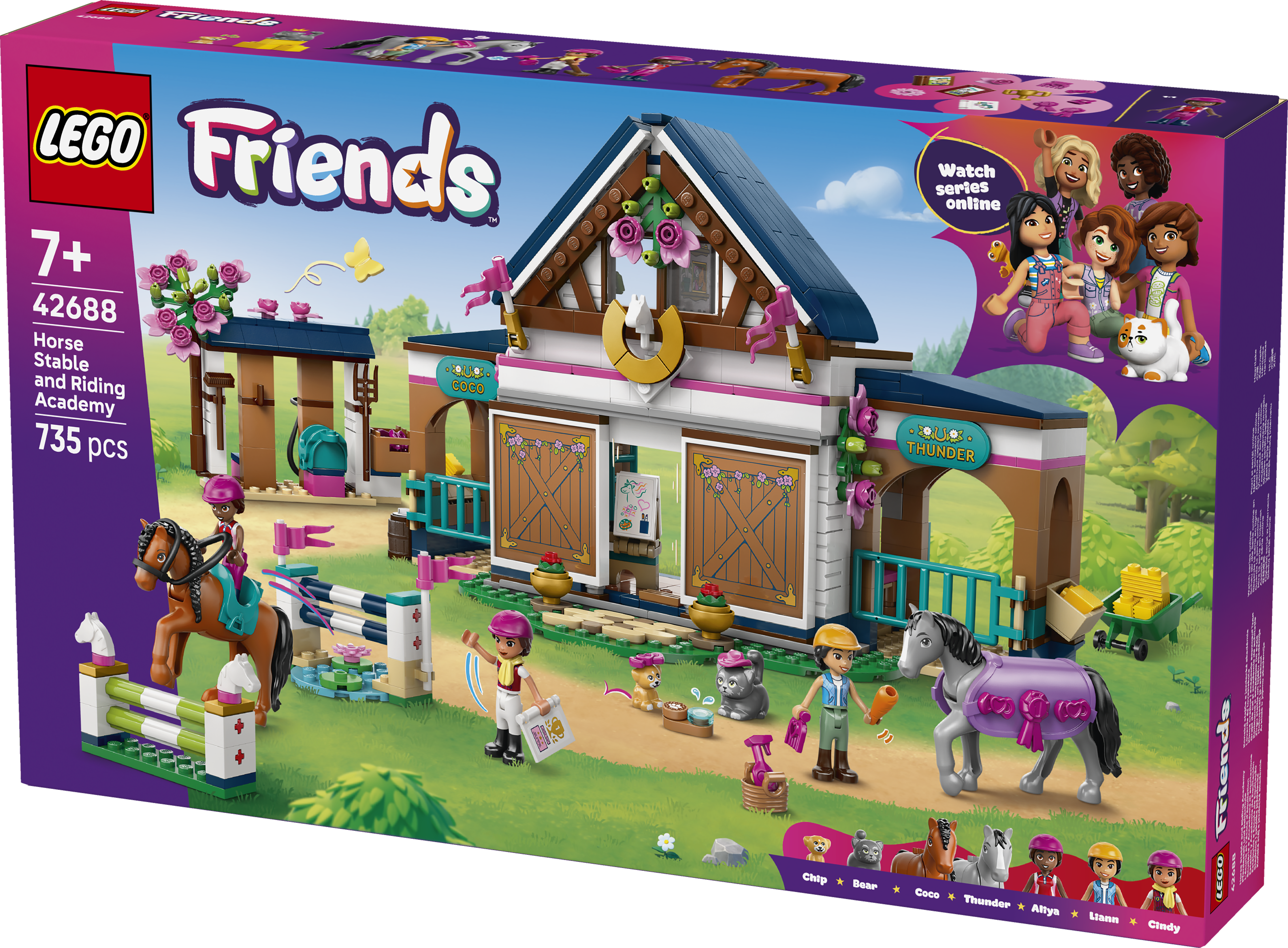 LEGO 42688 Friends Horse Stable and Riding Academy
