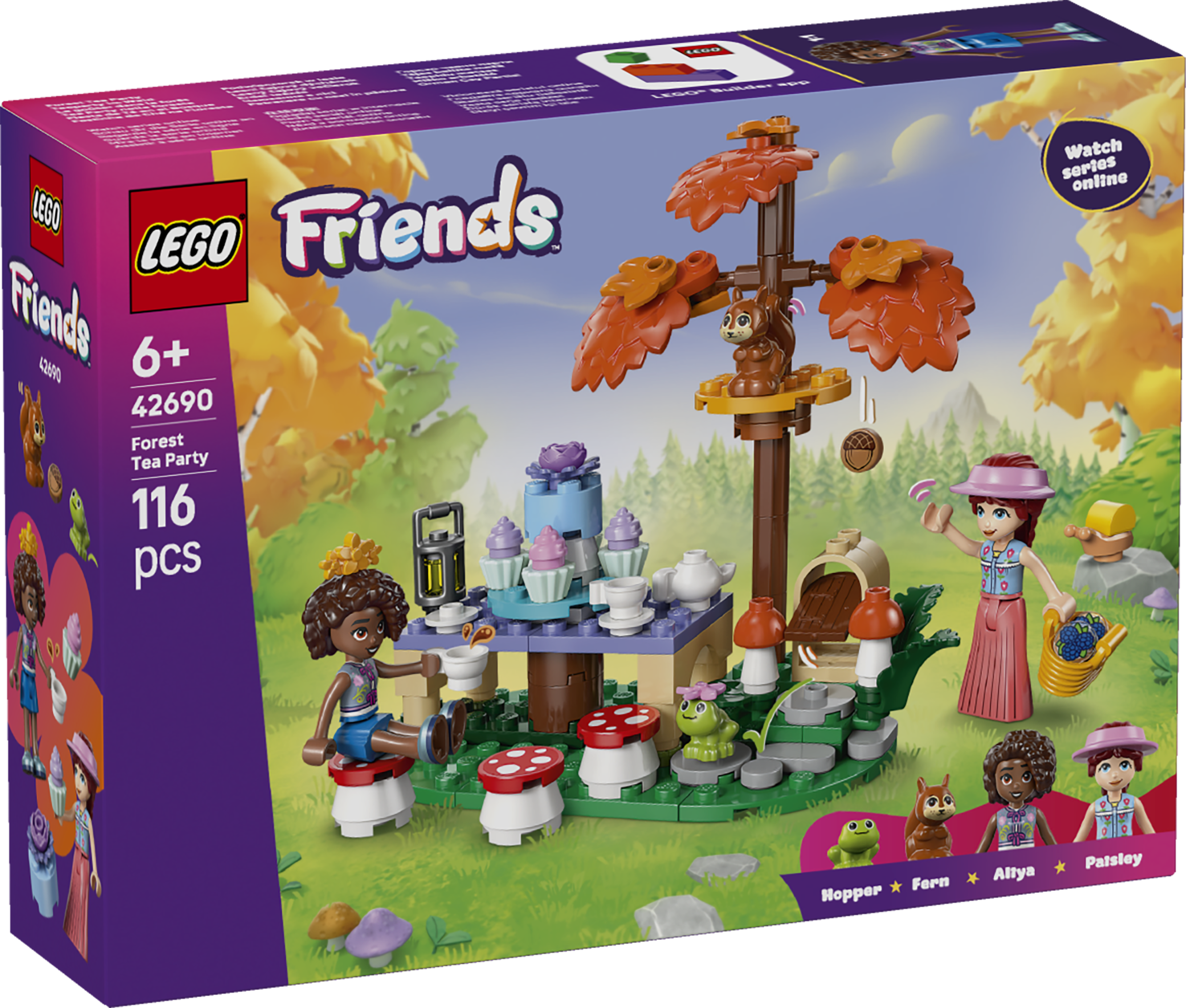 LEGO 42690 Friends Forest Tea Party Building Toy Playset