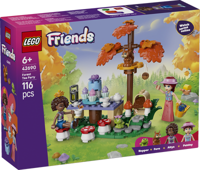 LEGO 42690 Friends Forest Tea Party Building Toy Playset