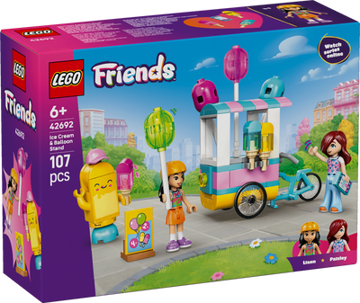 LEGO 42692 Friends Ice Cream & Balloon Stand