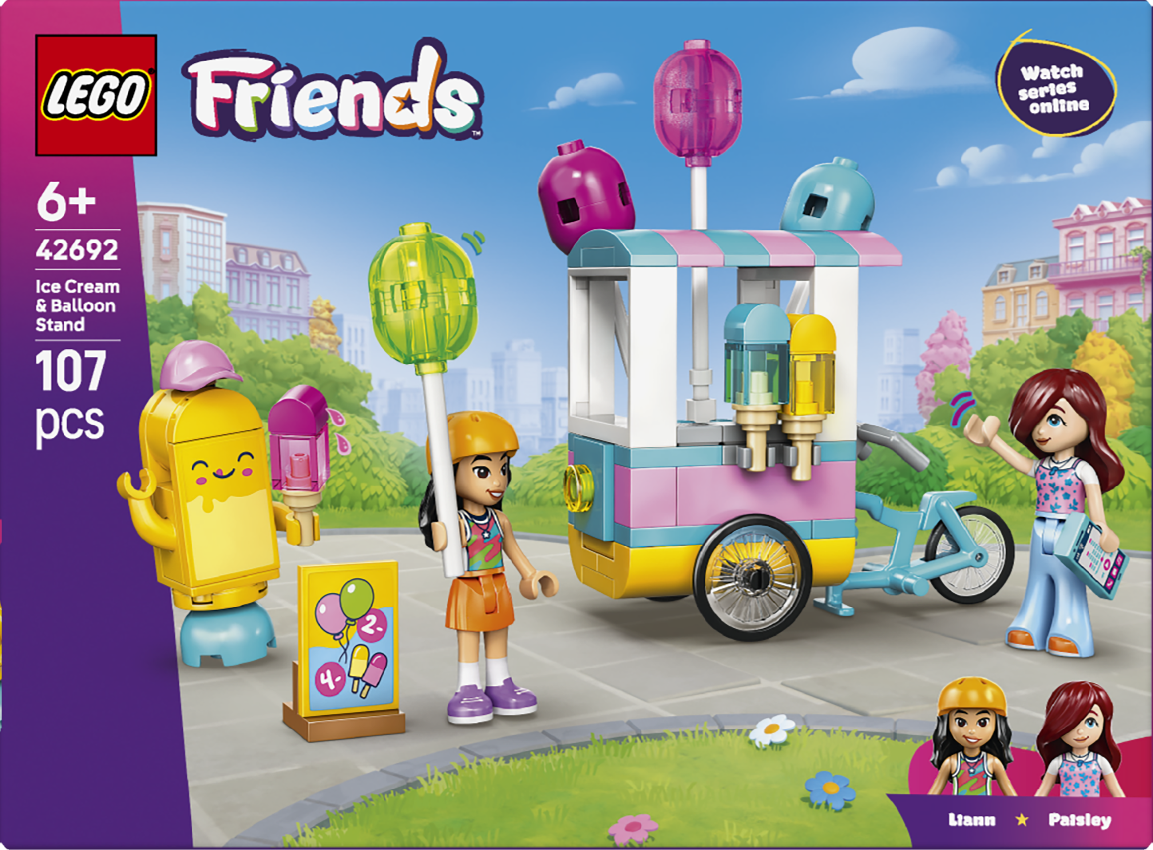 LEGO 42692 Friends Ice Cream & Balloon Stand