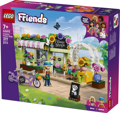 LEGO 42693 Friends Creative Flower Shop Building Toy