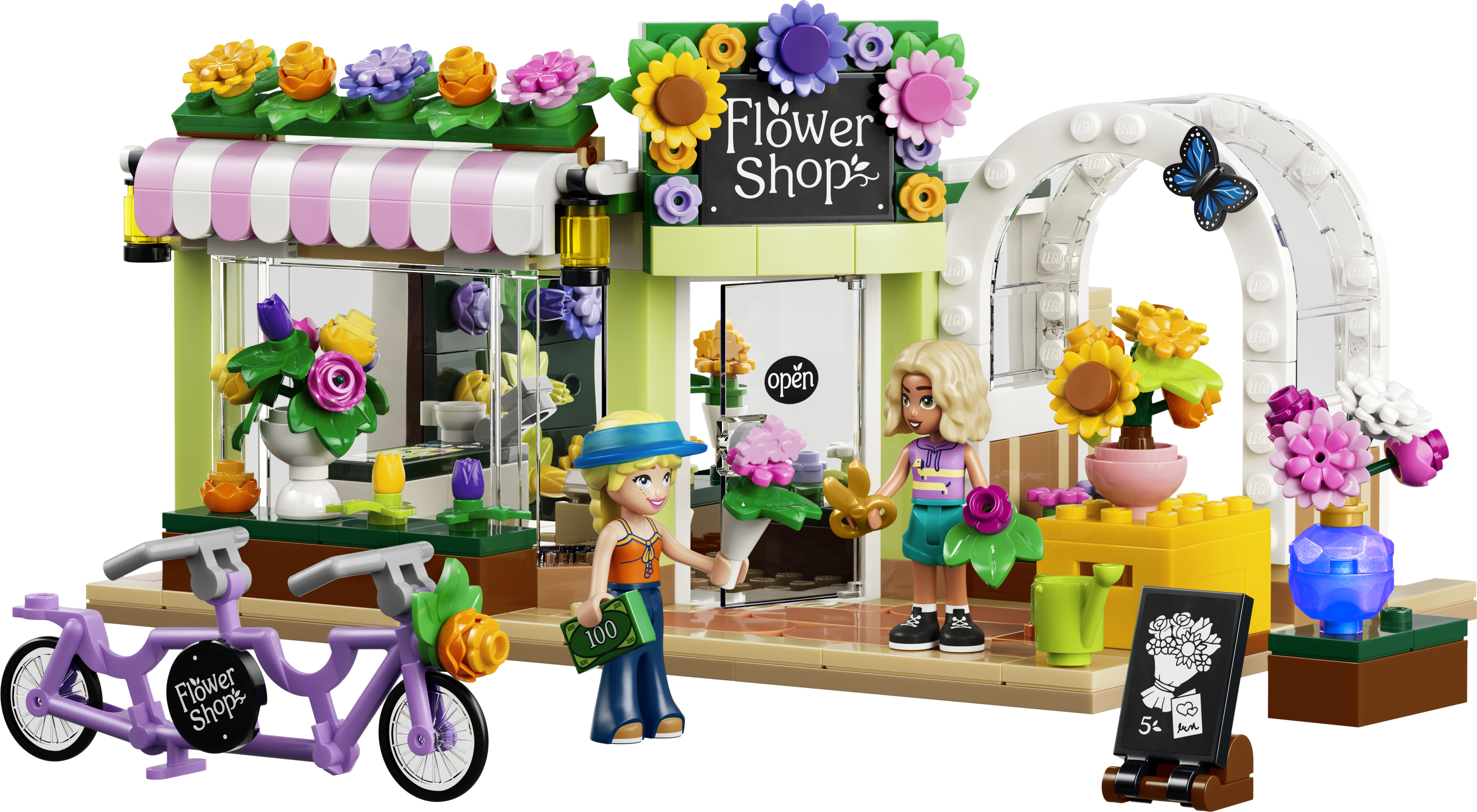 LEGO 42693 Friends Creative Flower Shop Building Toy