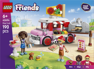 LEGO 42694 Friends Pizza Truck Building Toy Playset