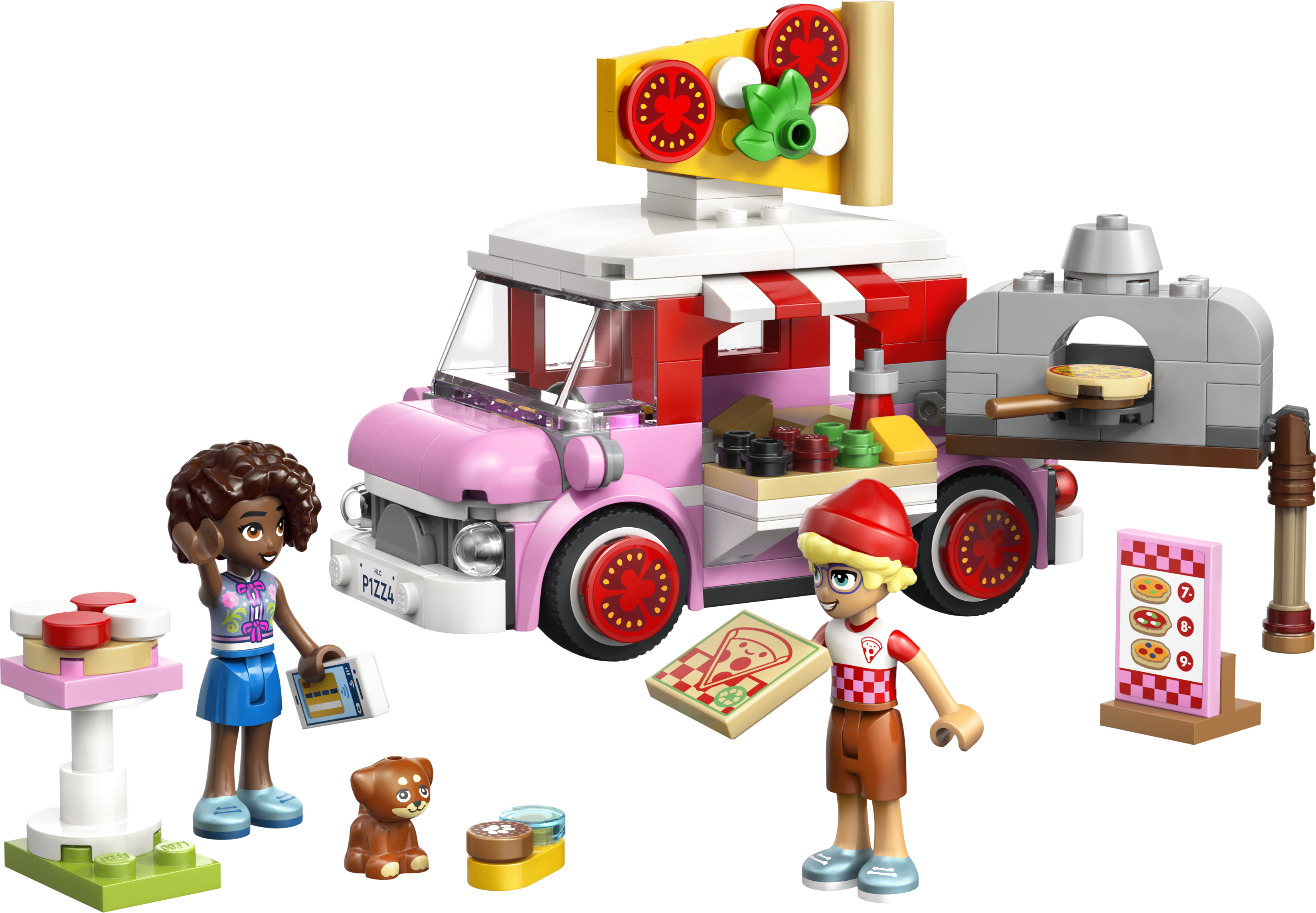 LEGO 42694 Friends Pizza Truck Building Toy Playset