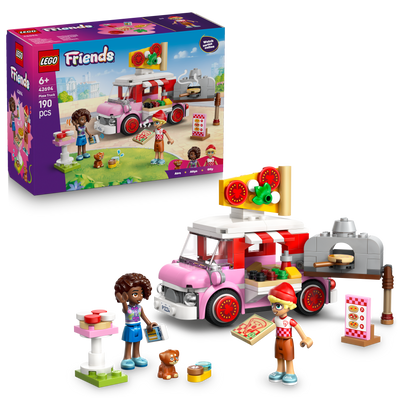 LEGO 42694 Friends Pizza Truck Building Toy Playset