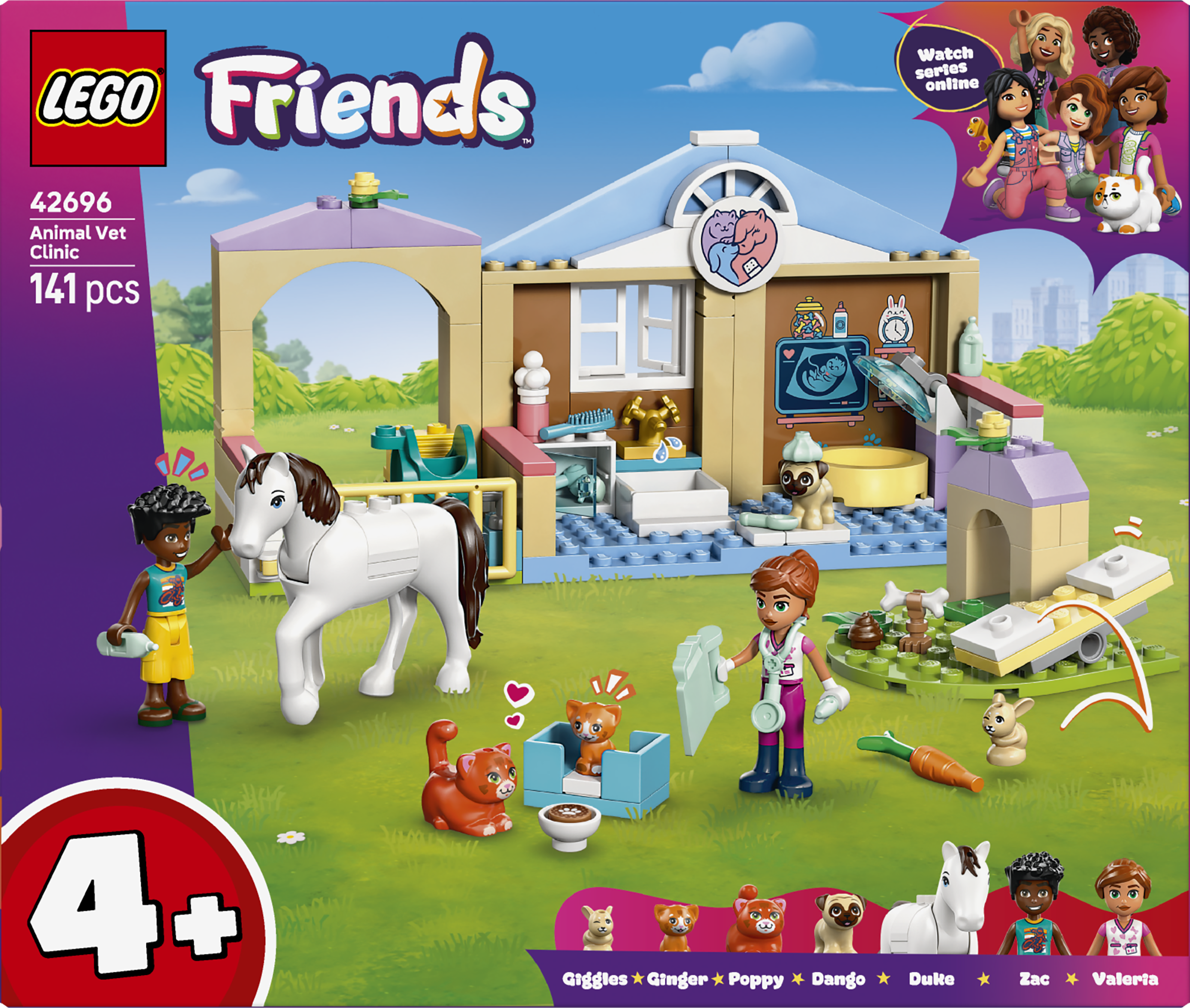 LEGO 42696 Friends Animal Vet Clinic