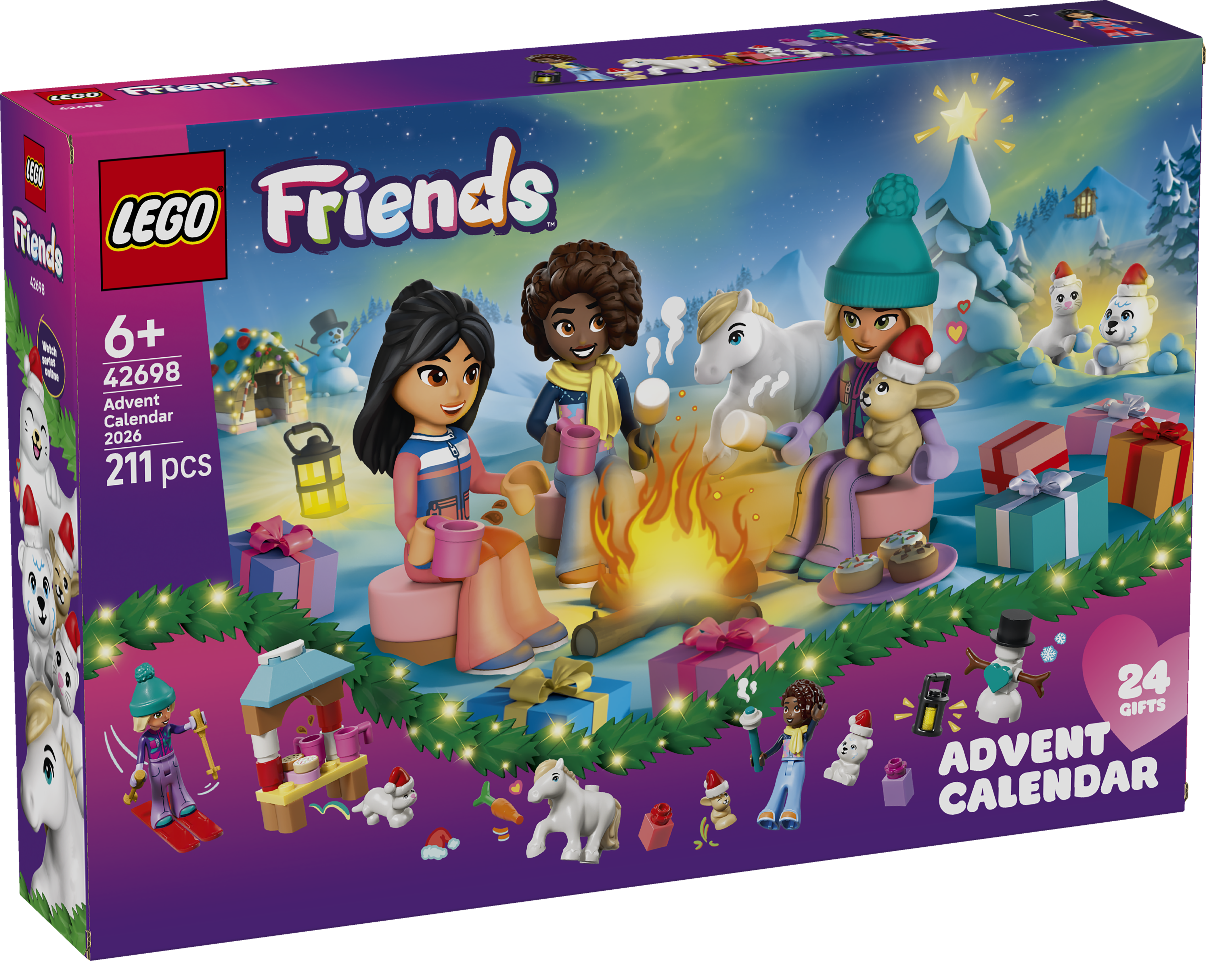 LEGO 42698 Friends Advent Calendar 2026 Christmas Toy
