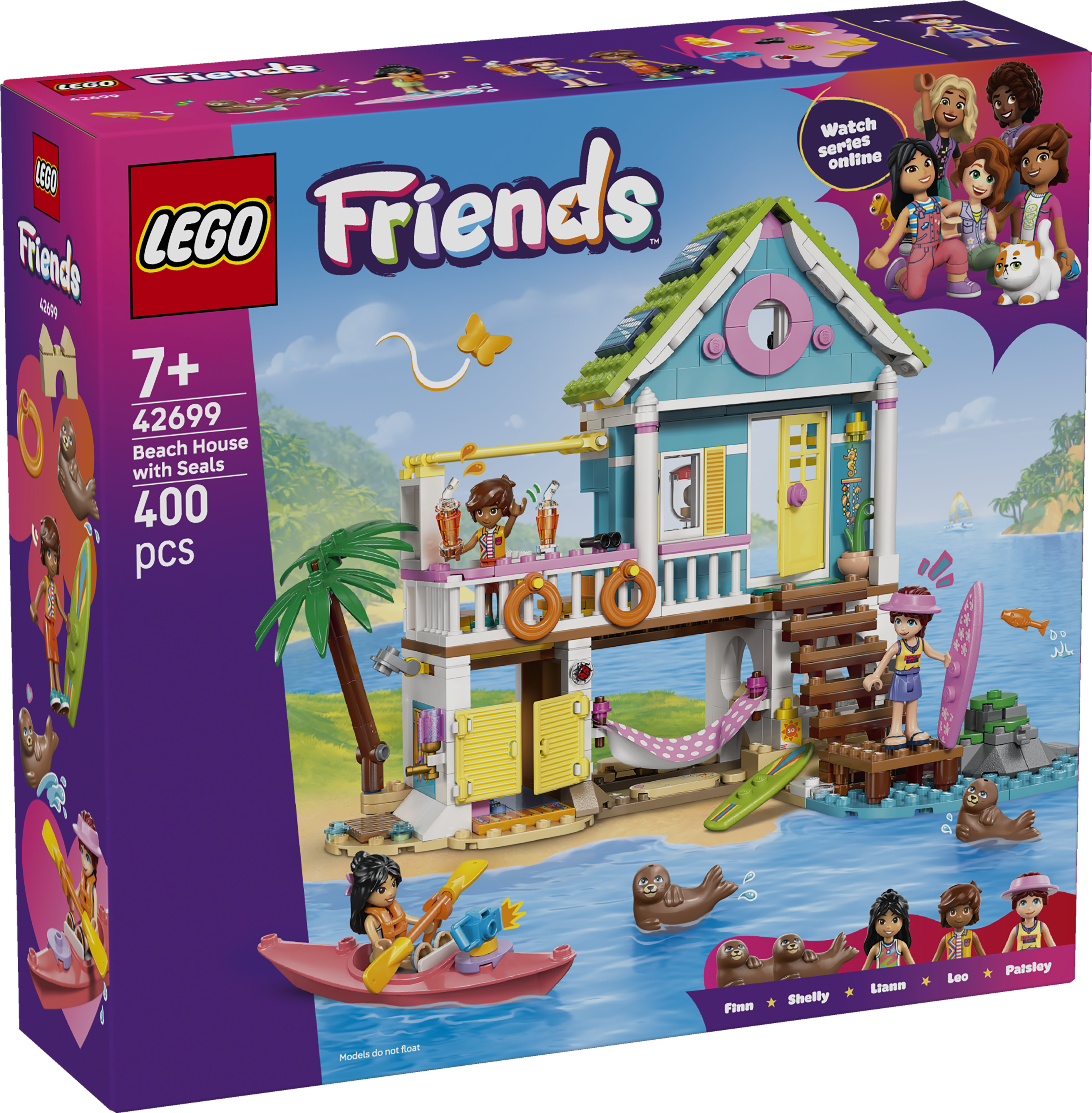 LEGO 42699 Friends Beach House with Seals