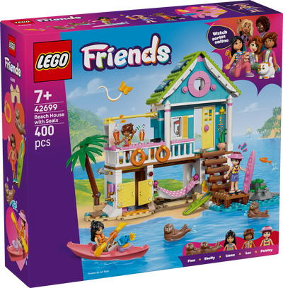 LEGO 42699 Friends Beach House with Seals