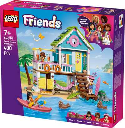 LEGO 42699 Friends Beach House with Seals