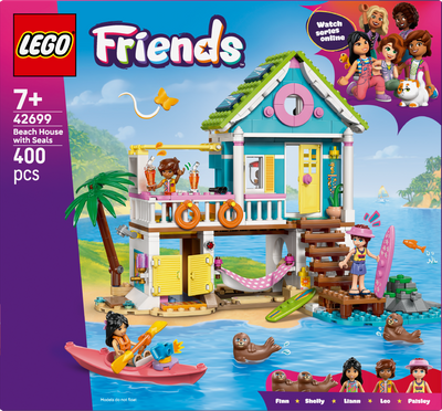 LEGO 42699 Friends Beach House with Seals