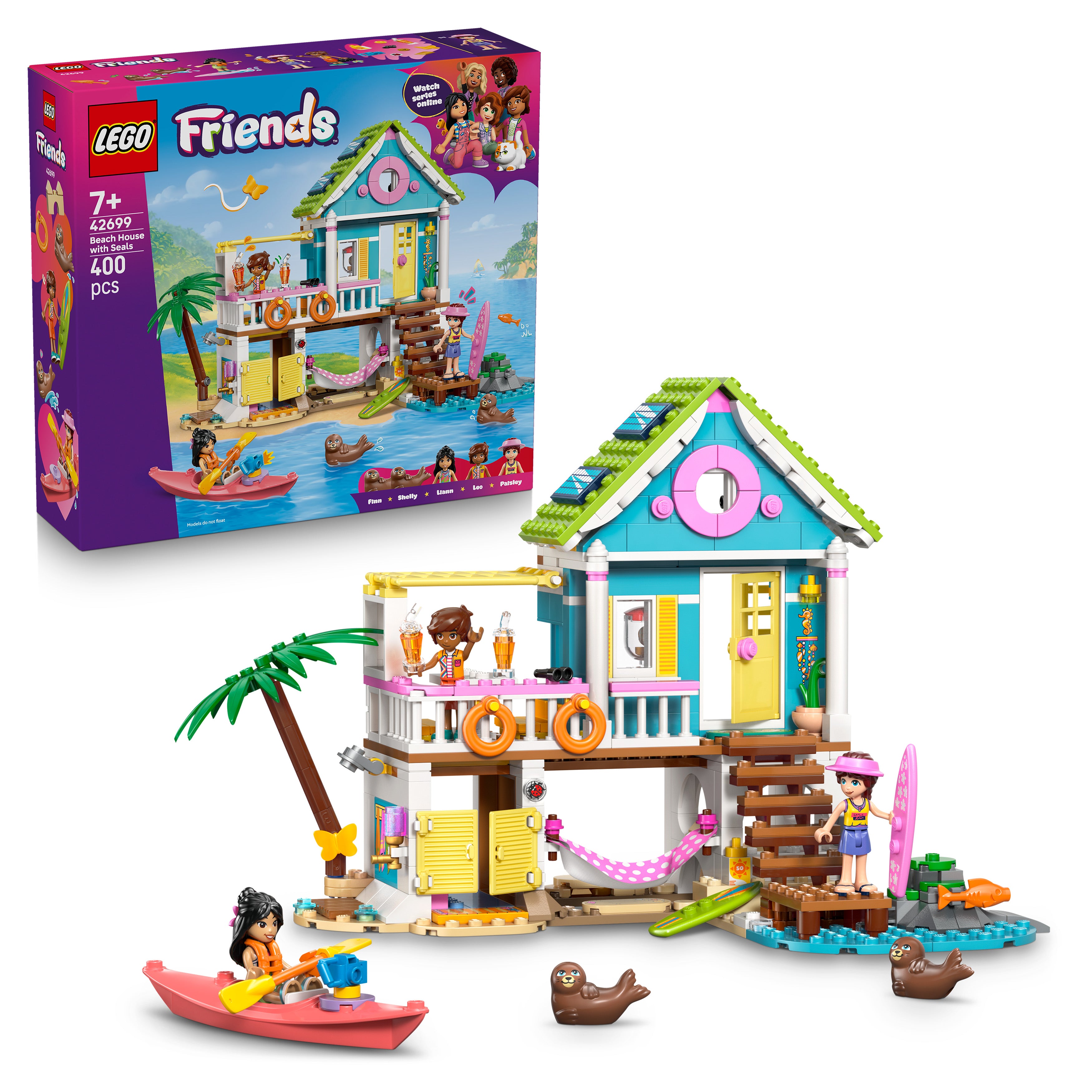 LEGO 42699 Friends Beach House with Seals
