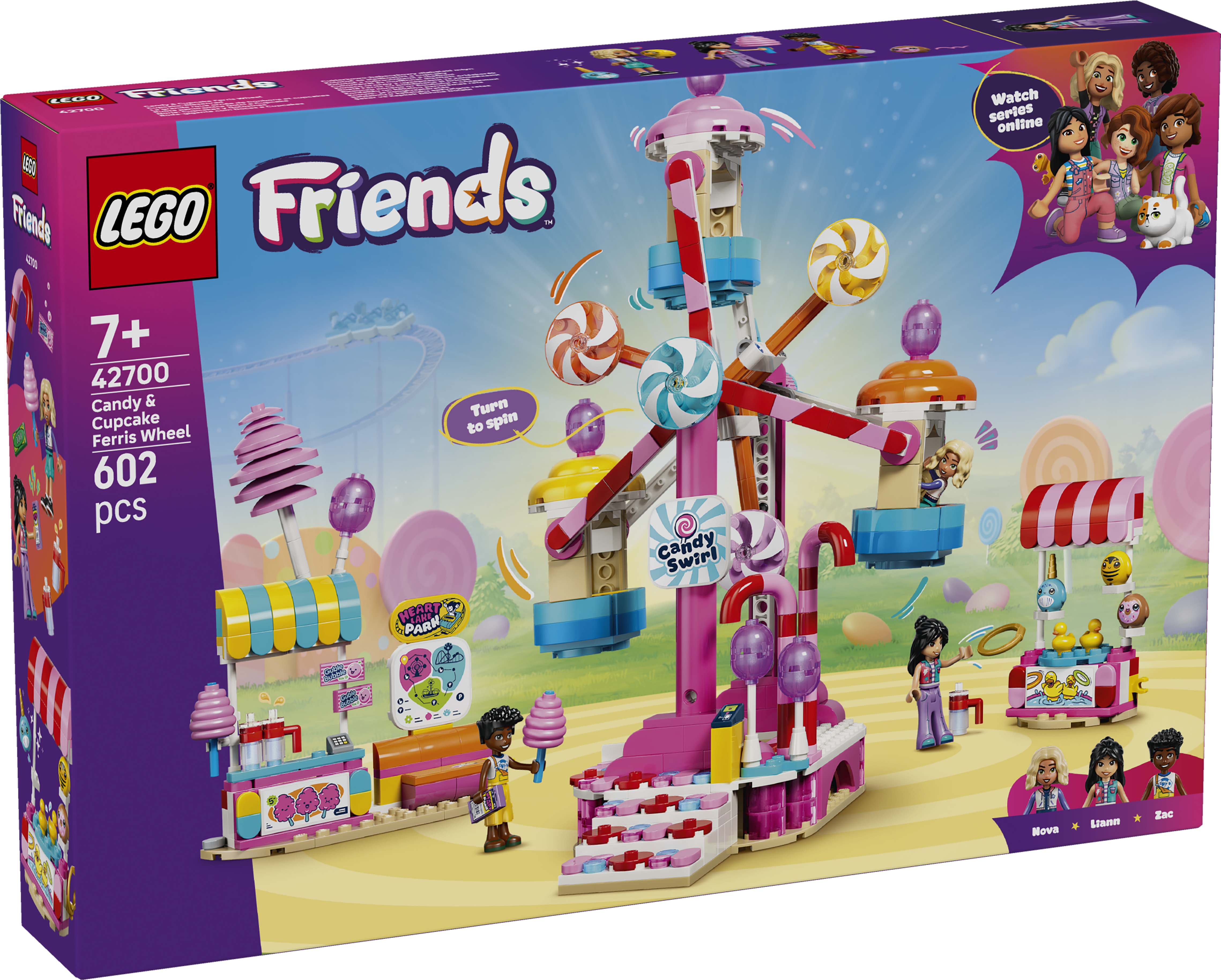 LEGO 42700 Friends Candy & Cupcake Ferris Wheel