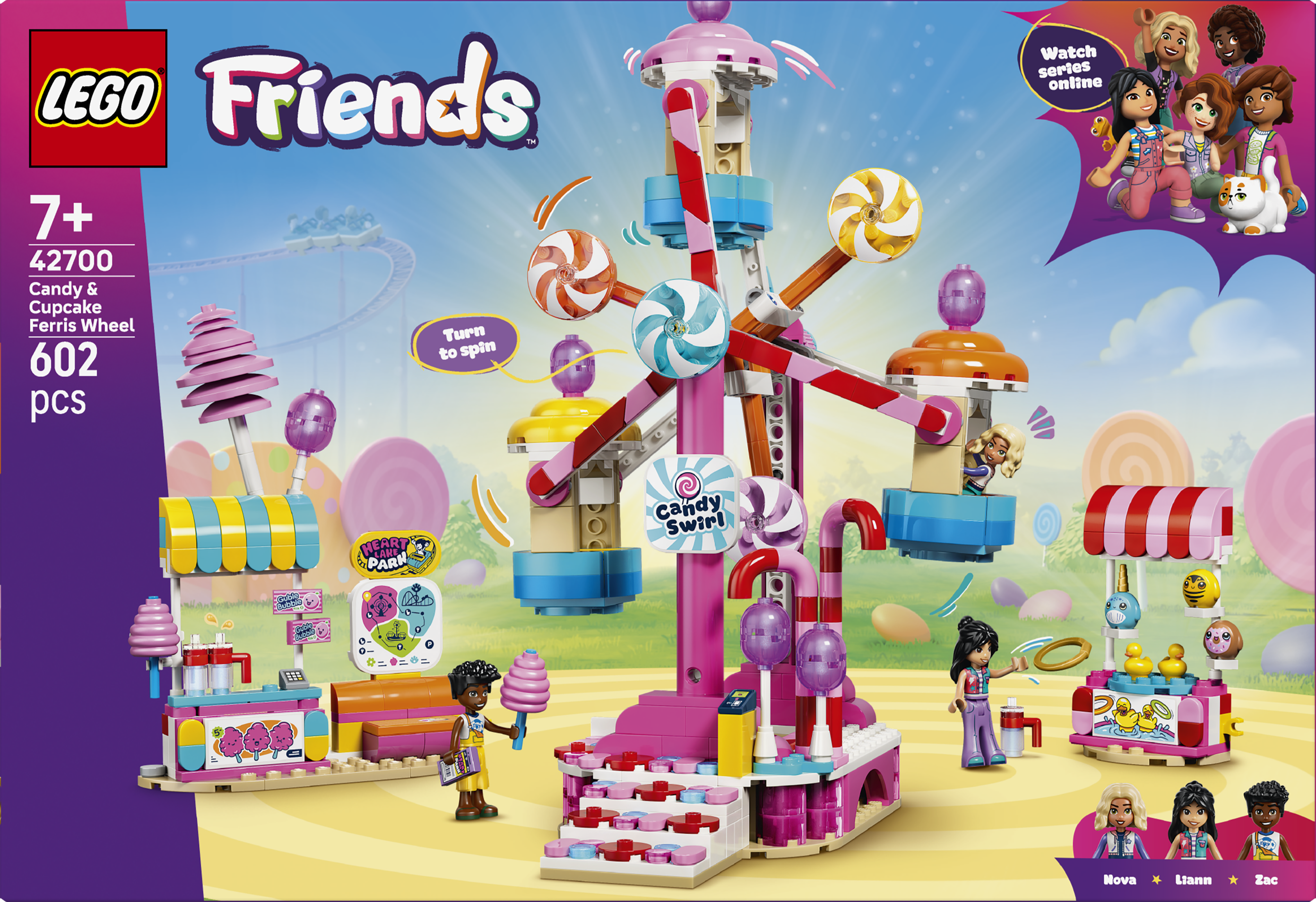 LEGO 42700 Friends Candy & Cupcake Ferris Wheel