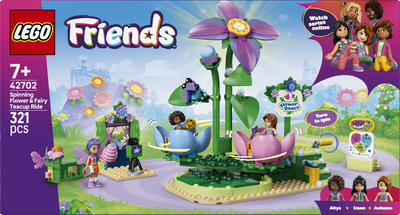 LEGO 42702 Friends Spinning Flower & Fairy Teacup Ride Toy